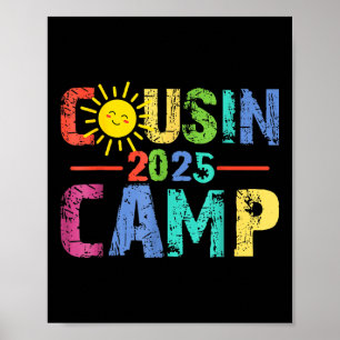 Poster Campo de Primo 2025 Férias de Verão de Campfire