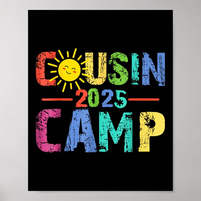 Poster Campo de Primo 2025 Férias de Verão de Campfire (Frente)