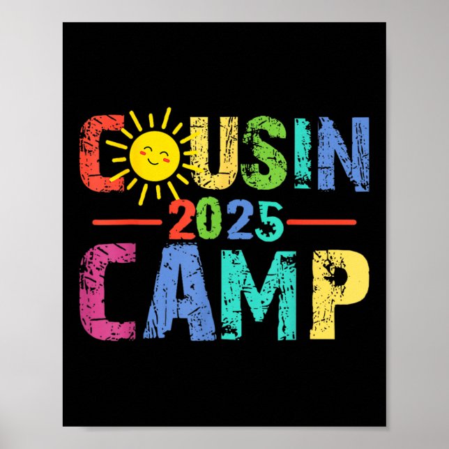 Poster Campo de Primo 2025 Férias de Verão de Campfire (Frente)