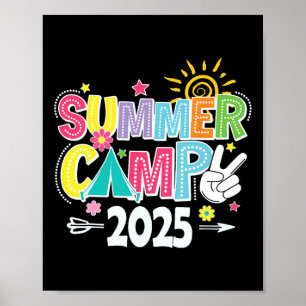Poster Campo de Verão de 2025, 2025 Fam de Fama de Verão