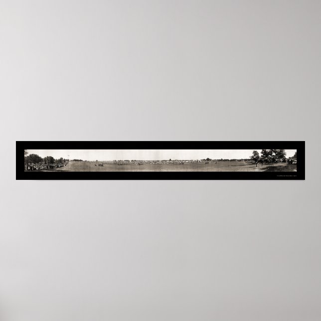 Póster Campo Deneen Elgin Foto 1909 (Frente)