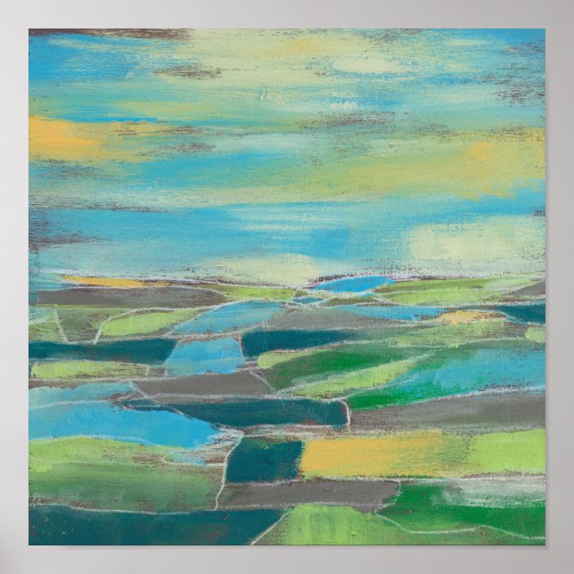 Poster Campo fragmentado I (Frente)