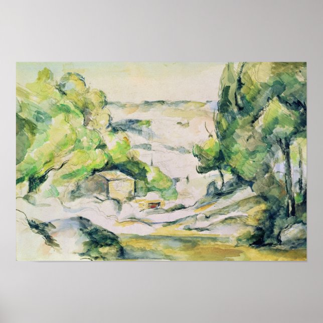 Póster Campo na Provença (Frente)