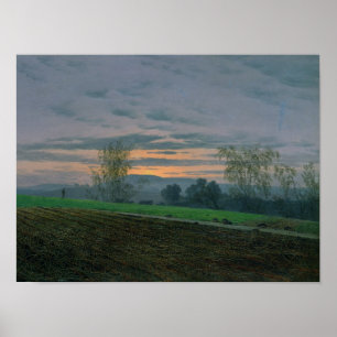 Póster Campo Ploughed, c.1830