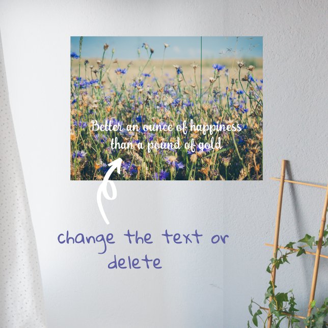 Poster Campo Russo de Cornflower (Criador carregado)