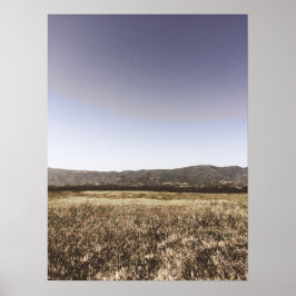 Poster Campo Sunny Quente em Papais noeis Barbara Califor