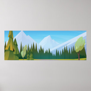 Poster Campos agrícolas