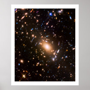 Poster Campos da fronteira de Hubble