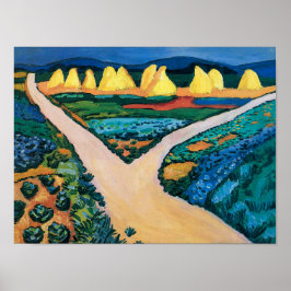 Poster Campos de Legumes | Auguste Macke |