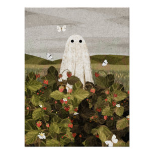 Póster Campos de Morango