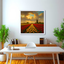 Campos de Tulipas Holandeses