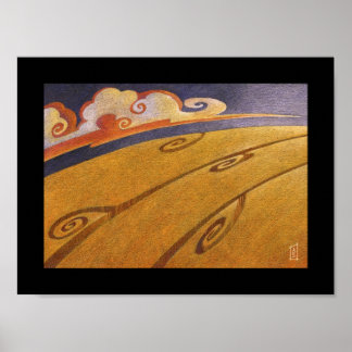 Póster Campos de Verão