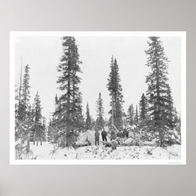 Póster Campos do Círculo Ártico 1919 (Frente)