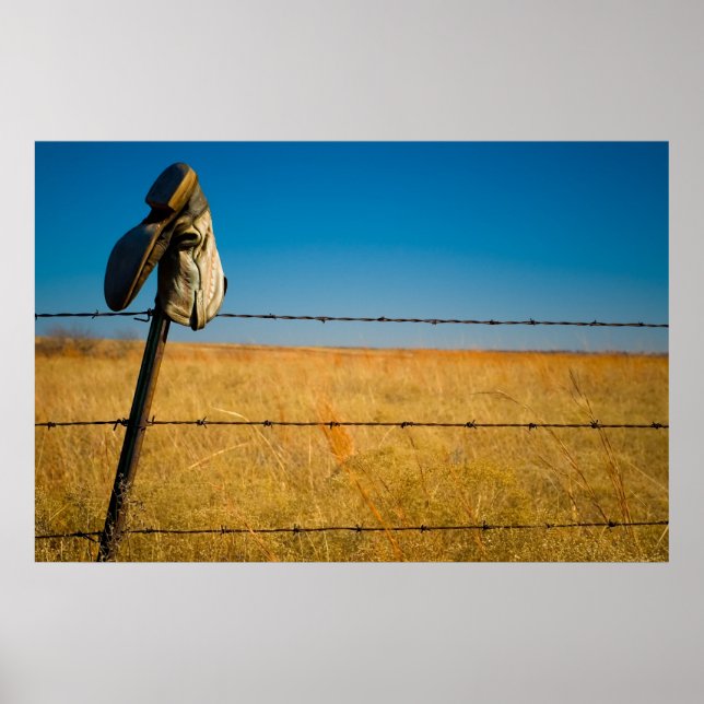 Póster Campos do solitário (Frente)