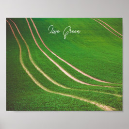 Poster Campos verdes