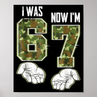 Camuflagem Aniversário de 7 Anos Eu Era 6 Agora So