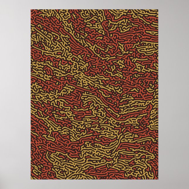 Poster Camuflagem de Abobrinha com Tempero de Outono (Frente)