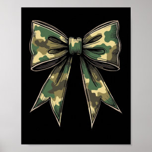 Poster Camuflagem de caça ao Arco Camo Coquette Hunt Duck