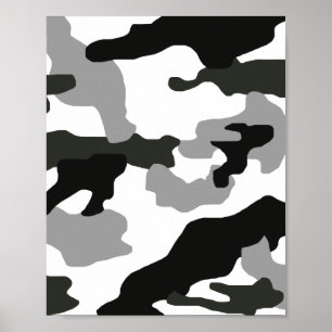 Poster Camuflagem de cinza urbana n.o 15