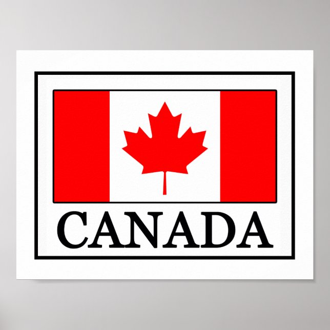 Poster Canadá (Frente)