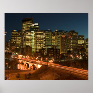 Póster Canadá, Alberta, Calgary: Centro Calgary,