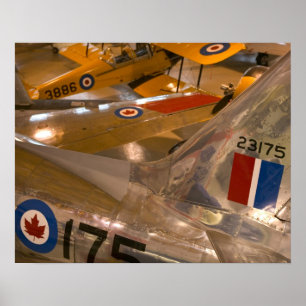 Póster Canadá, Alberta, Calgary: Museu Aero Espacial de