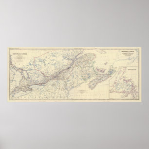 Póster Canadá composto