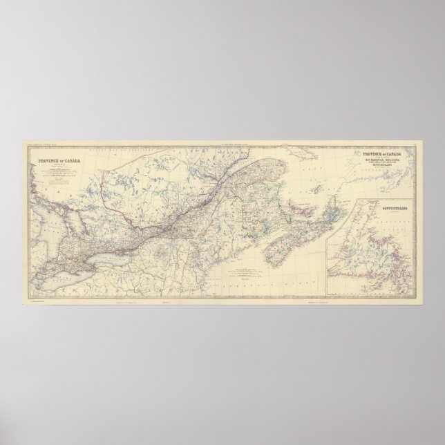 Póster Canadá composto (Frente)