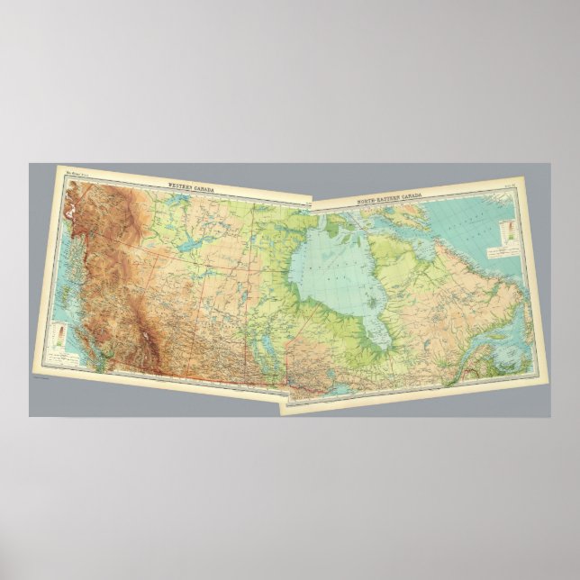 Póster Canadá composto (Frente)