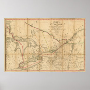 Póster Canadá do norte