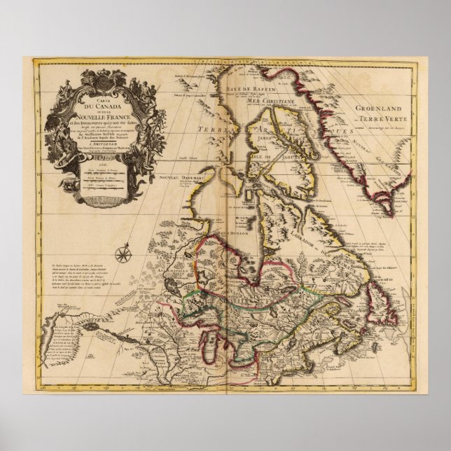 Poster Canadá e Estados Unidos (Frente)