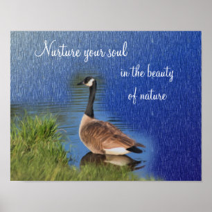 Póster Canadá ganha beleza da natureza inspiradora