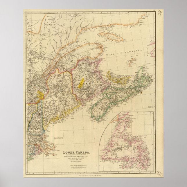 Póster Canadá inferior 4 (Frente)