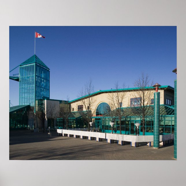 Póster CANADÁ, Manitoba, Winnipeg: Mercado The Forks (Frente)