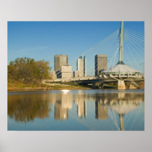 Póster CANADÁ, Manitoba, Winnipeg: Riel Esplanade 2