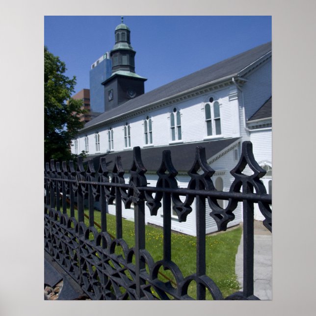 Póster Canadá, Nova Escócia, Halifax. do santo Paul (Frente)
