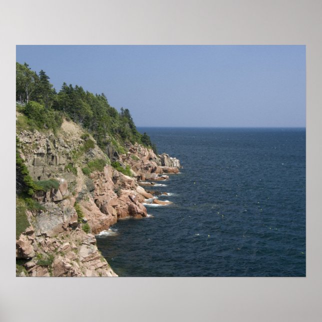 Póster Canadá, Nova Escócia, Ilha do Cabo Breton, Cabot 2 (Frente)