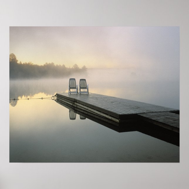 Poster Canadá, Ontário, Parque Provincial de Algonquin, (Frente)