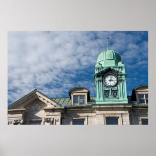 Póster Canadá, Quebec, Cidade de Quebec. Autoridade port