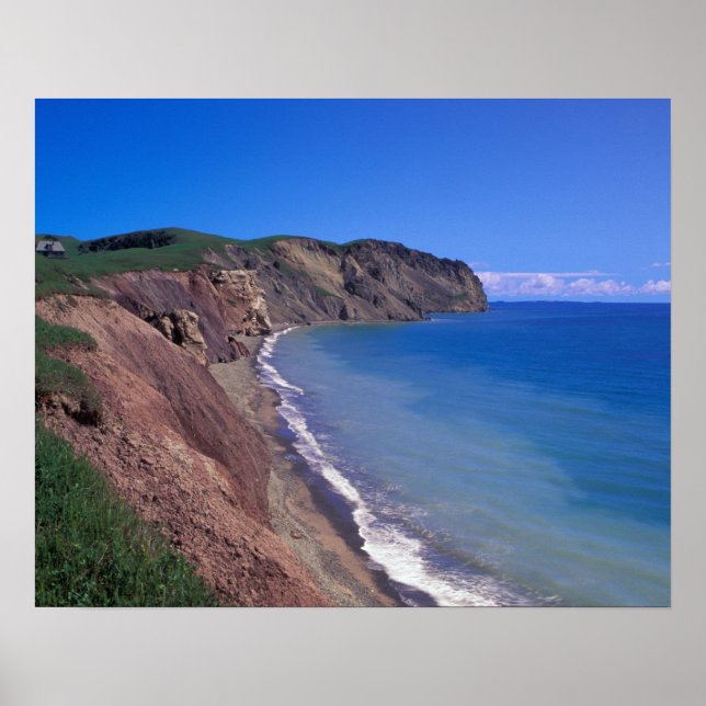Póster Canadá, Quebec, Ilhas da Madalena, Cabo Alright 2 (Frente)