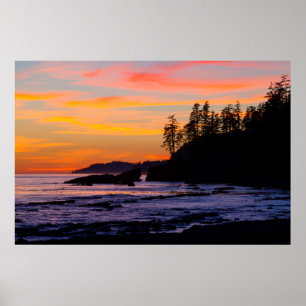 Póster Canadá, Reserva do Parque Nacional Pacific Rim, Oe