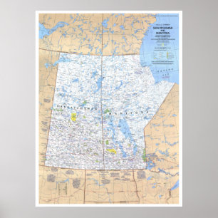 Poster "Canadá: Saskatchewan 1979 e Manitoba…