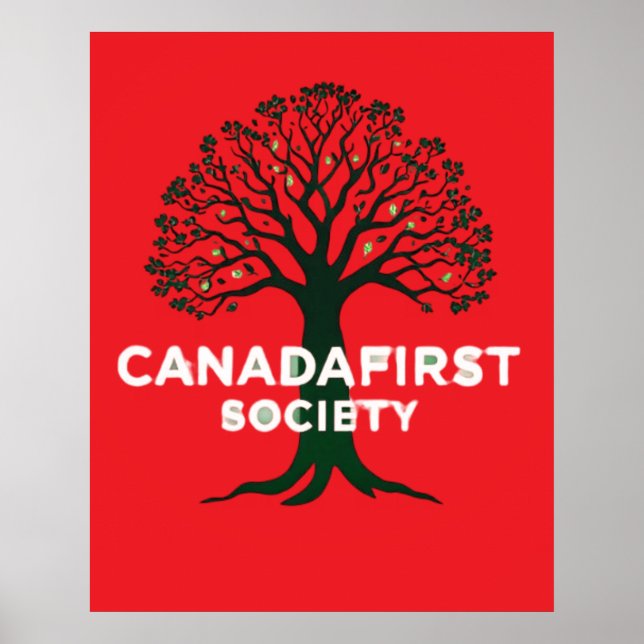 POSTER CANADAFIRST SOCIETY (Frente)