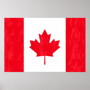 Poster CANADENSE da BANDEIRA
