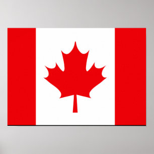 Póster Canadian Flag T-shirts and Gifts