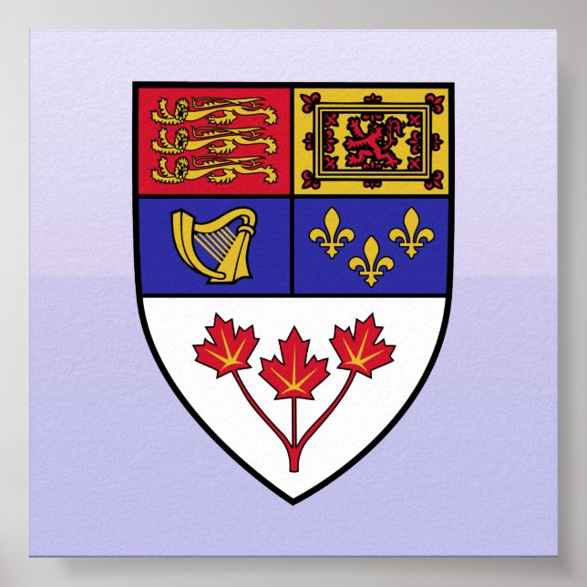 Póster Canadian Shield, Canadá (Frente)