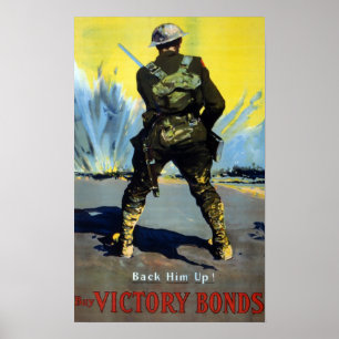 POSTER CANADIANO DA GUERRA MUNDIAL 1