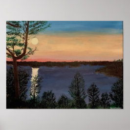 poster "Canadiano Sunset"