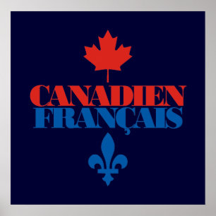 Póster Canadien Francais 3