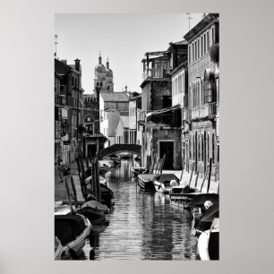 Poster Canais de Veneza